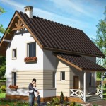 Постройка современного дома из пеноблока