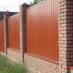 Ограждения из профнастила